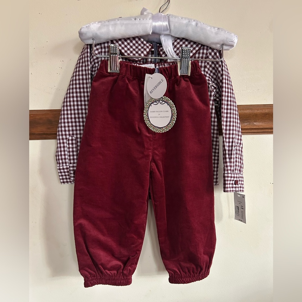 Darby Fallon Clark x Edgehill Collection Wright Shirt & Tanner Pants - Picture 2 of 4